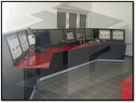 Consola de Mobiliário de Comunicações