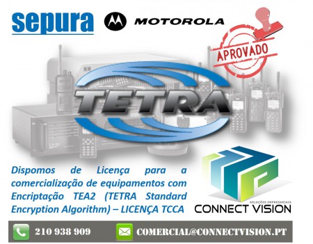 Comericalização de Equipamentos TETRA