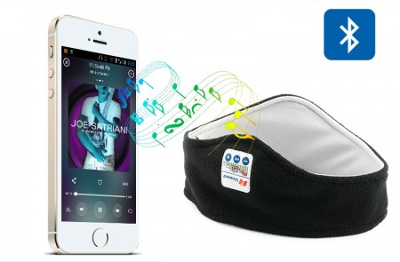 Faixa de Cabeça com Headphones Bluetooth